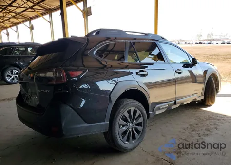 2025 Subaru Outback Onyx Edition из США, поврежденный, VIN 4S4BTALC2S3218806